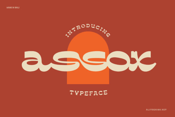 Assox Display Font: A Vintage Typeface for Branding