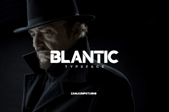 Blantic Display Font: Bold Elegance for Web Designers