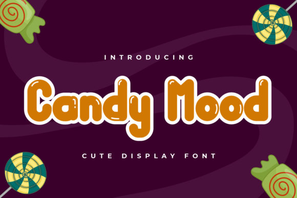 Candy Mood: A Quirky Display Font for Playful Digital Design