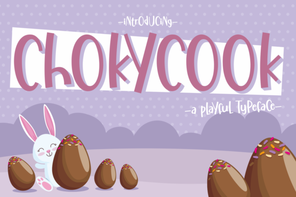 Chokycook Font: A Cute Display Typeface for Memorable Branding