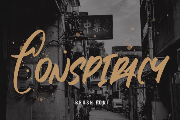 Conspiracy Urban Display Font for Creative Projects