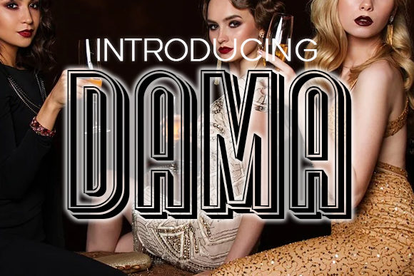 Dama Display Font for Bold Branding and Clear Business Identity