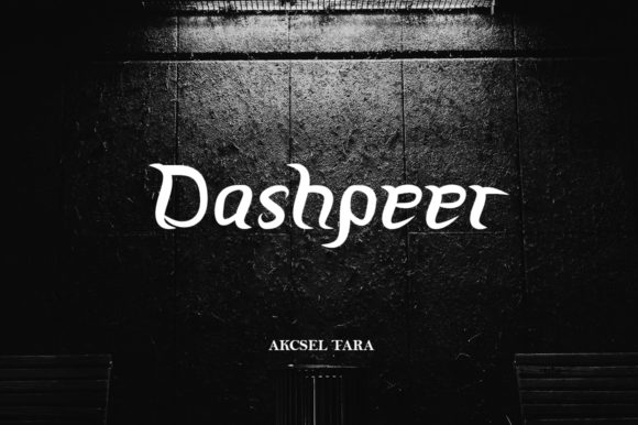Dashpeer: A Unique Display Font for Bold Branding