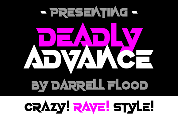 Deadly Advance: A Display Font That Makes Your Brand Unforgettable