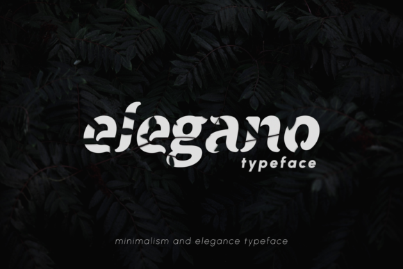 Elegano Display Font for Modern Digital Branding