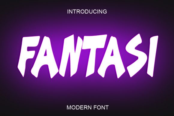 Fantasi Display Font – A Cool and Futuristic Typeface for Publishers