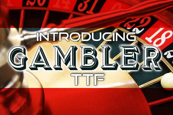 Gambler 3D Display Font for Bold Campaign Design