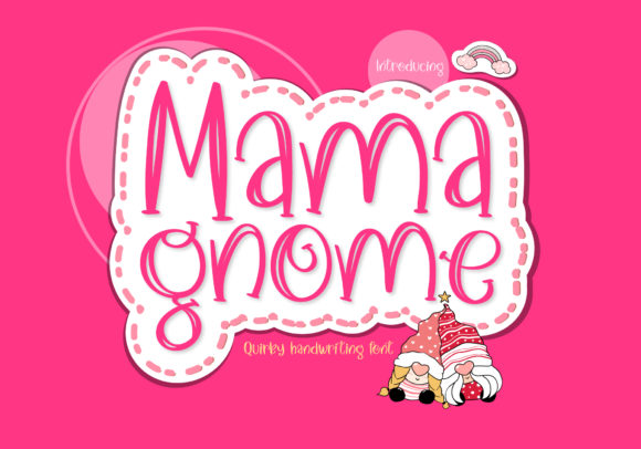 Mama Gnome: A Playful Display Font for Web Designers