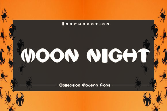 Moon Night: A Display Font Crafters Will Love