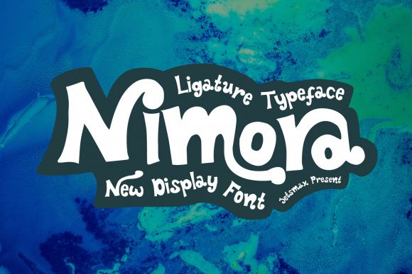 Nimora: A Chunky Display Font for Playful Websites