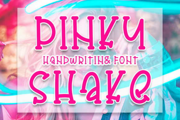 Pinky Shake: A Cute, Quirky Display Font for Playful Digital Brands