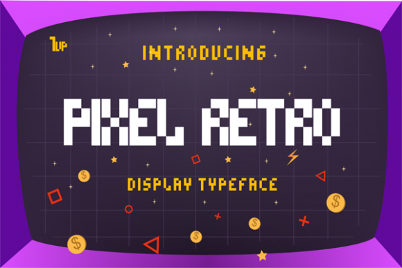 Pixel Retro: The Playful Display Font for Retro-Inspired Designs