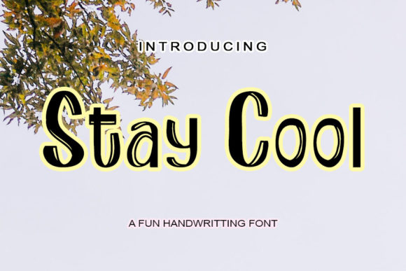 Stay Cool Font for Modern Digital Branding