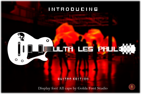 Ultra Less Paul Display Font for Makers